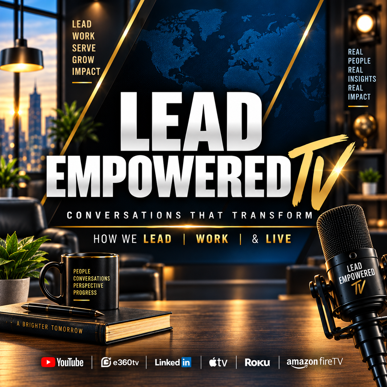 Lead Empowered TV — Conversations That Transform How We Lead, Work, & Live
